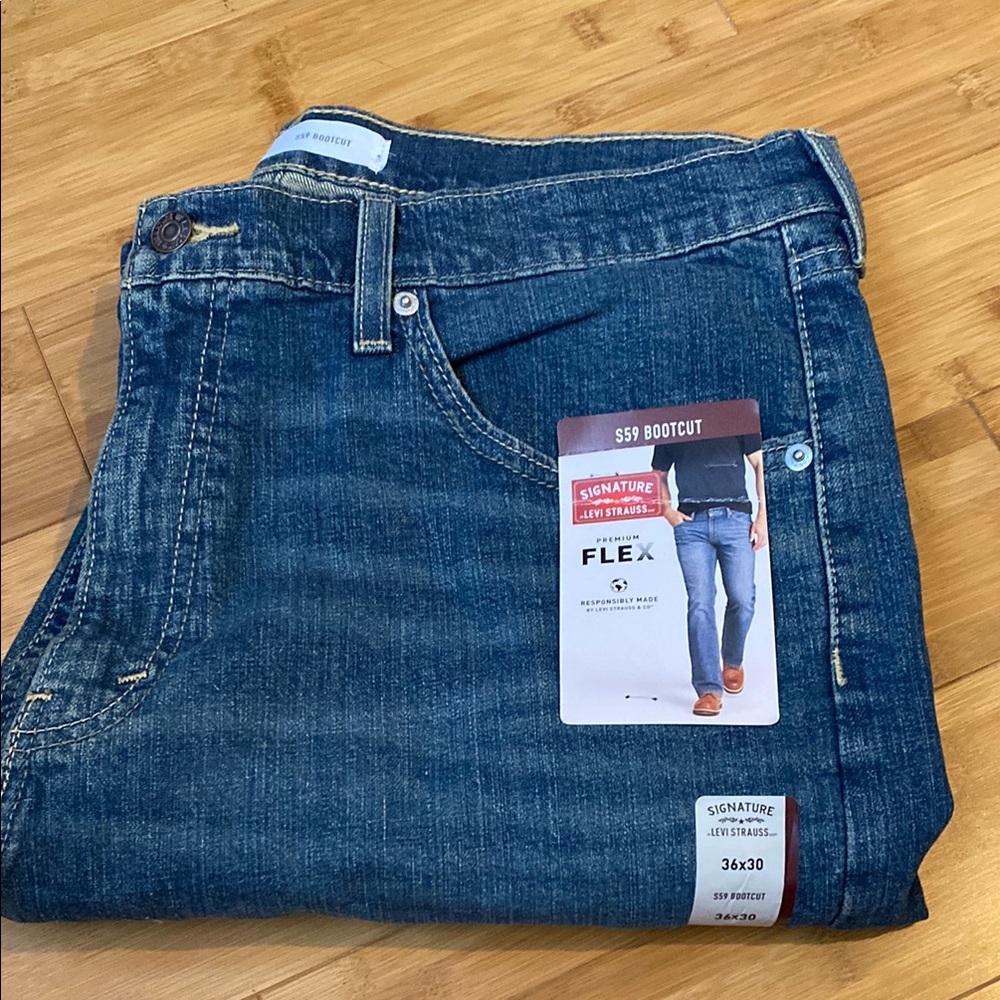 Levi's Men's Bootcut Denim Jeans Premium Flex